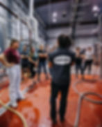Borderlands Brewing Production Tour at Voltron Brewing Company